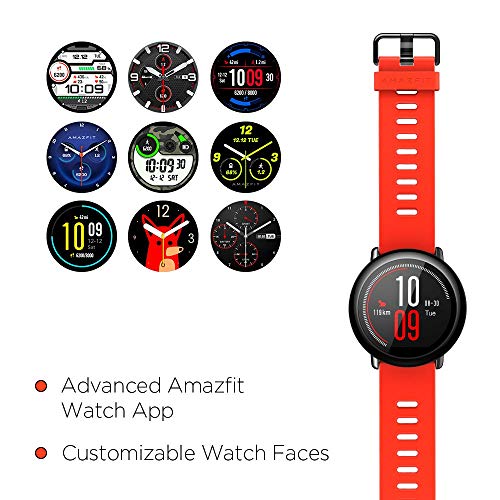 CERTIFIED REFURBISHED Amazfit Pace A1612 Multisport Smartwatch Red