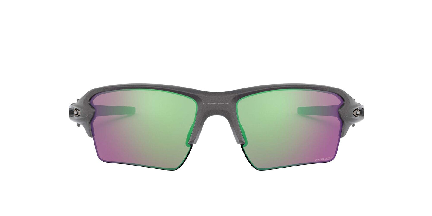 Oakley Men UV Protected Green Lens Rectangle Sunglasses - 0OO9188