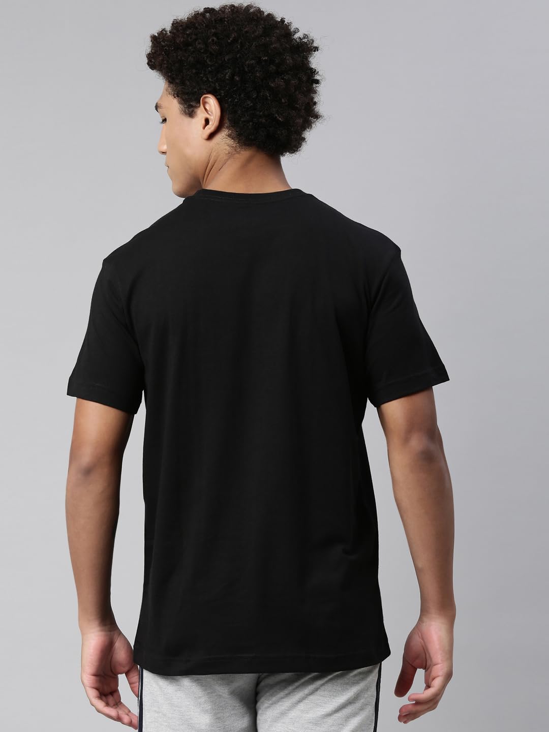 Levi's Men's Plain Regular Fit T-Shirt (PR679313_Black S)
