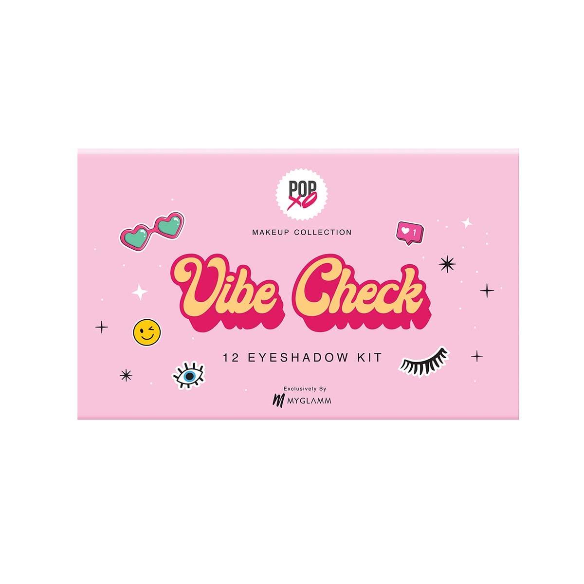 MyGlamm POPxo 12 Eyeshadow Kit- Vibe Check-8.4gm