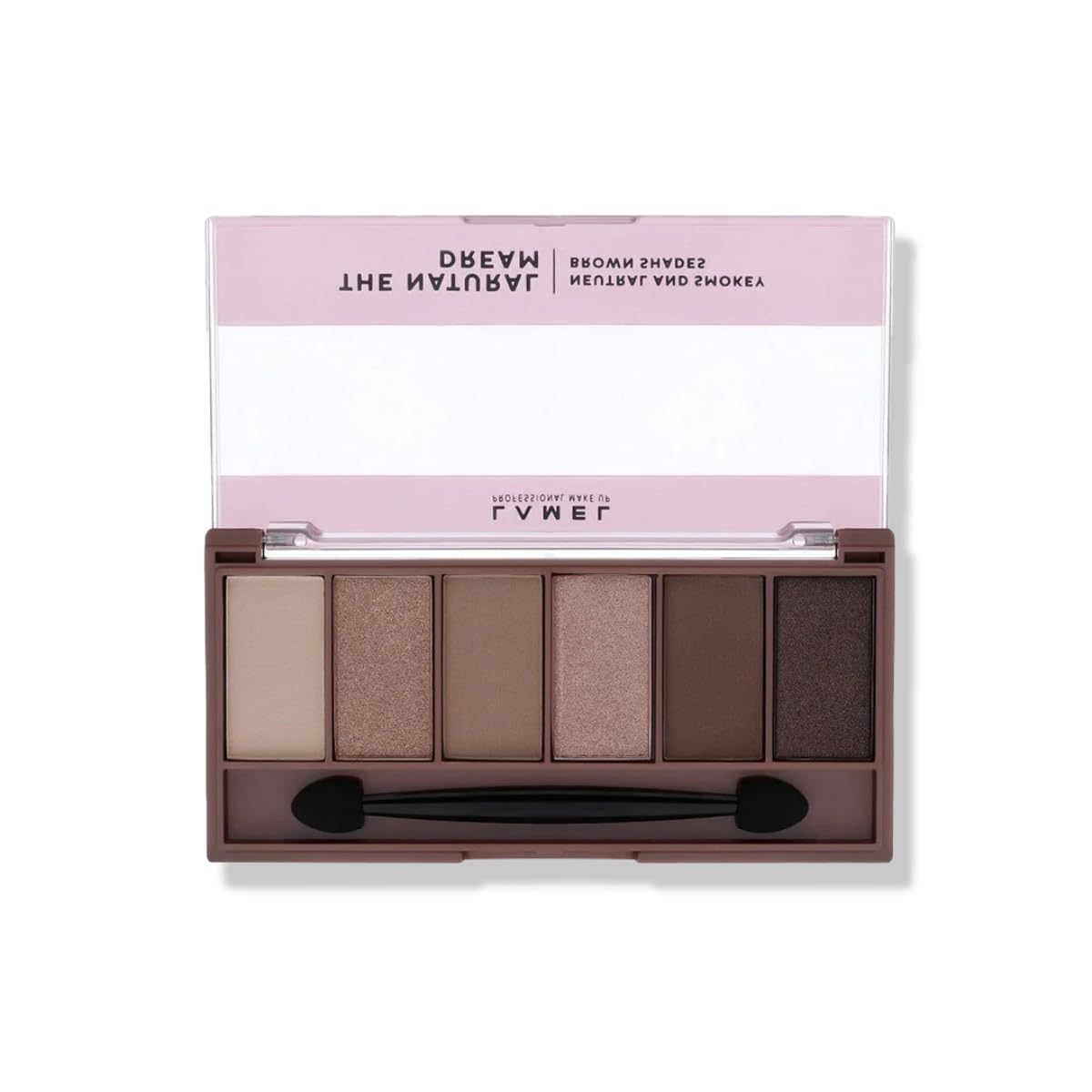 Lamel- The Natural Dream Eyeshadow Palette 403-Smoky Nude |Six versatile shades |Neutral tones & dazzling shimmers |Easily blendable |Crease-free formula |10.2gm