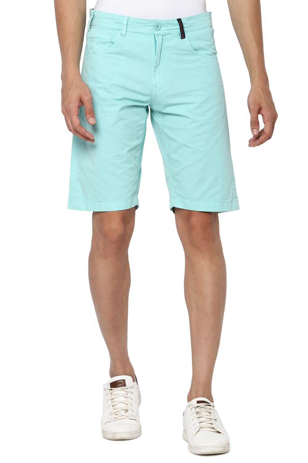 Allen Solly Men's Chino Shorts (Blue)