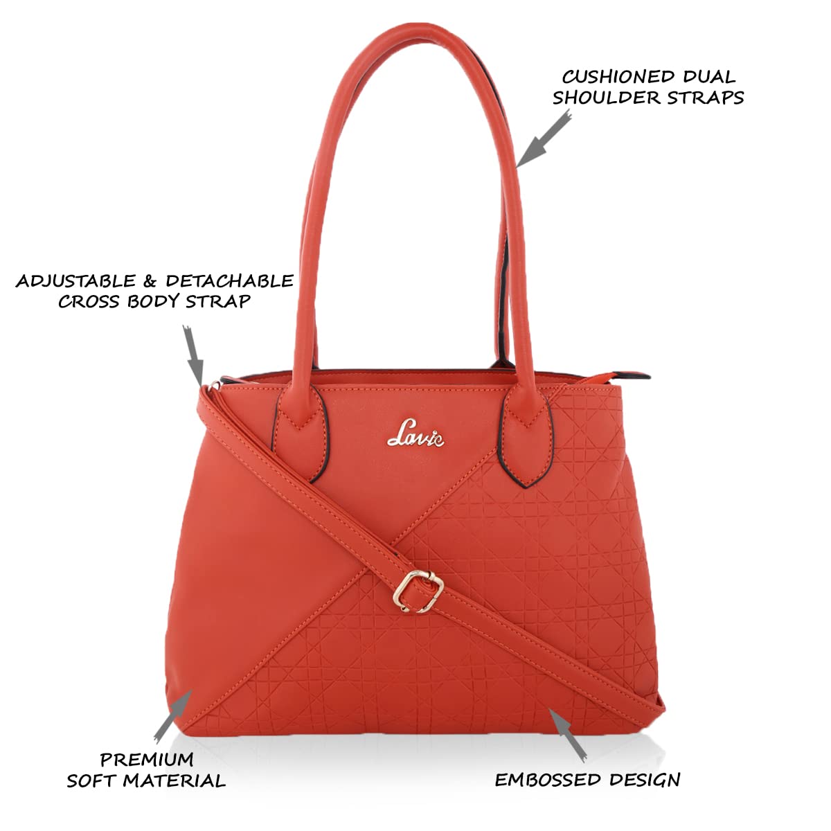 Lavie Women's Nova Tote Bag | Ladies Purse Handbag - Digital Gulshan