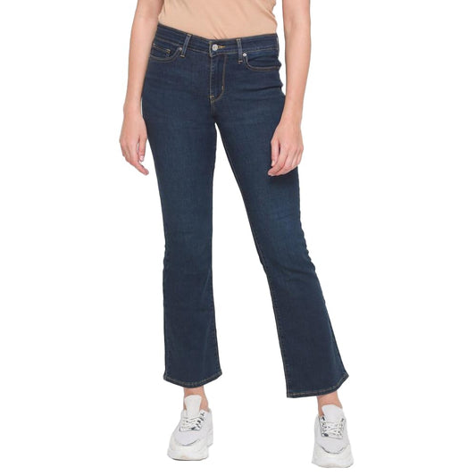 Levi's Women's Regular Jeans (32890-0050_Dark Indigo Blue