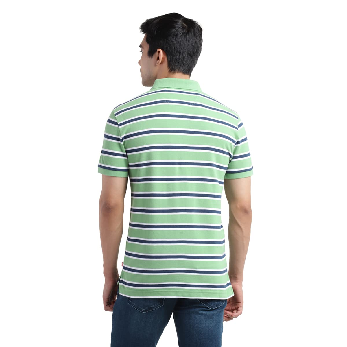 Levi's Men's Fitted Polo Shirt (17474-0267_Peppermint Green/Blue M)