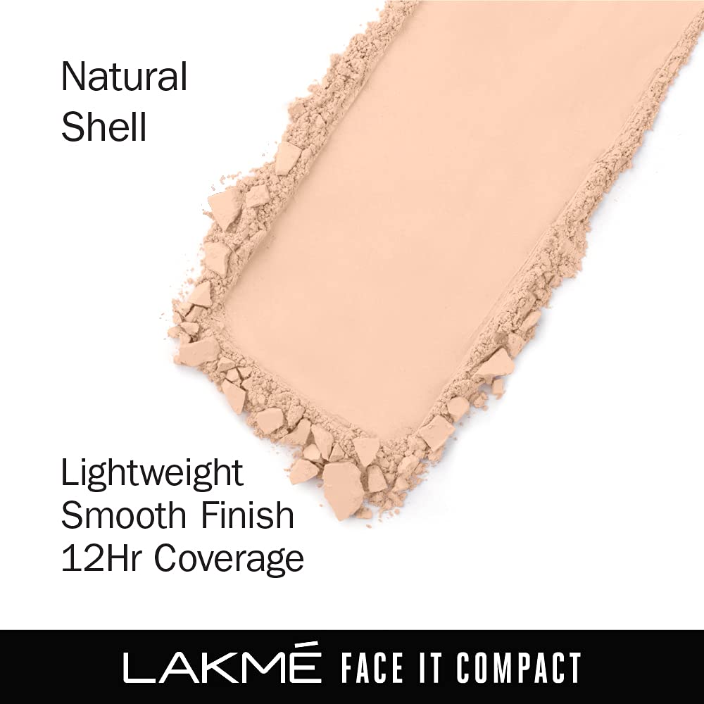 LAKMÉ Face It Compact, Shell, 9 g