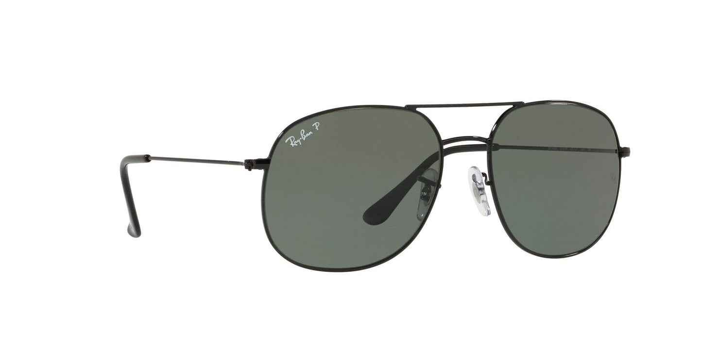 Ray-Ban Anti-Reflective Square Unisex Sunglasses (Green)