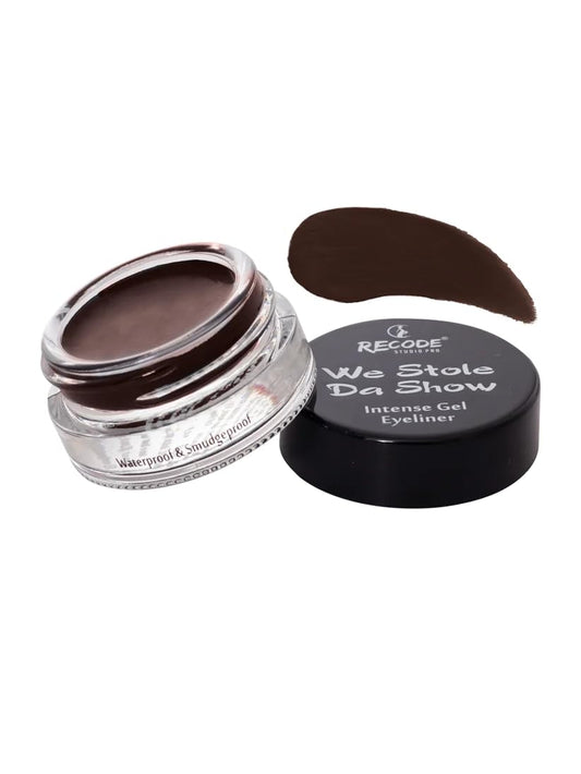 Recode Gel Eyeliner | We Stole Da Show | Brown | 5 Gms