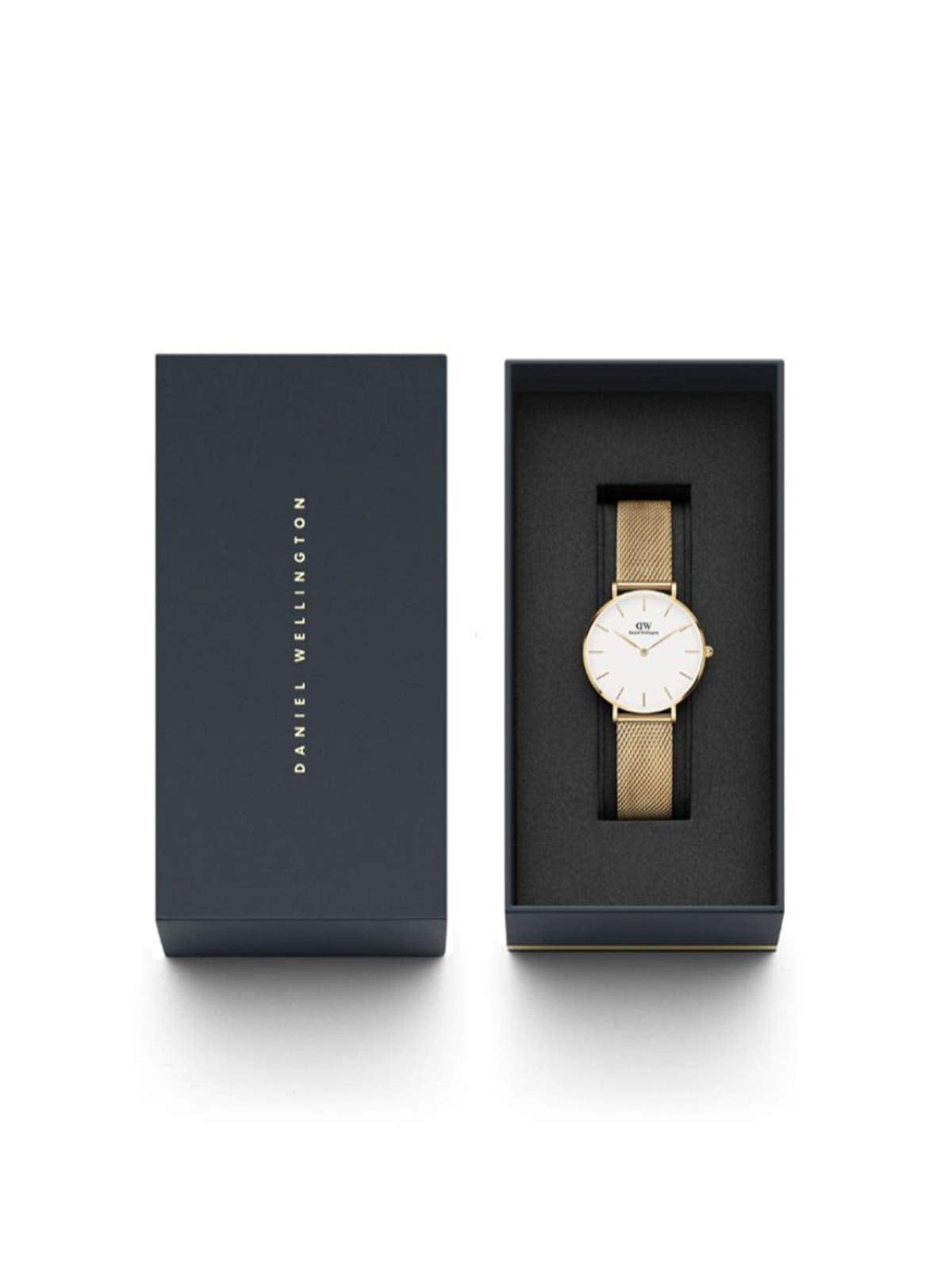 Daniel Wellington Analogue Women's Watch(White Dial Gold Colored Strap)-DW00100348