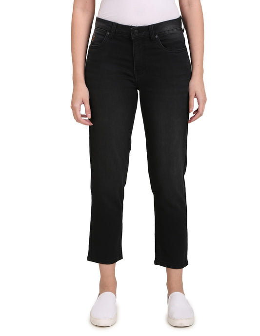 U.S. POLO ASSN. Women's Slim Jeans (Model_Black