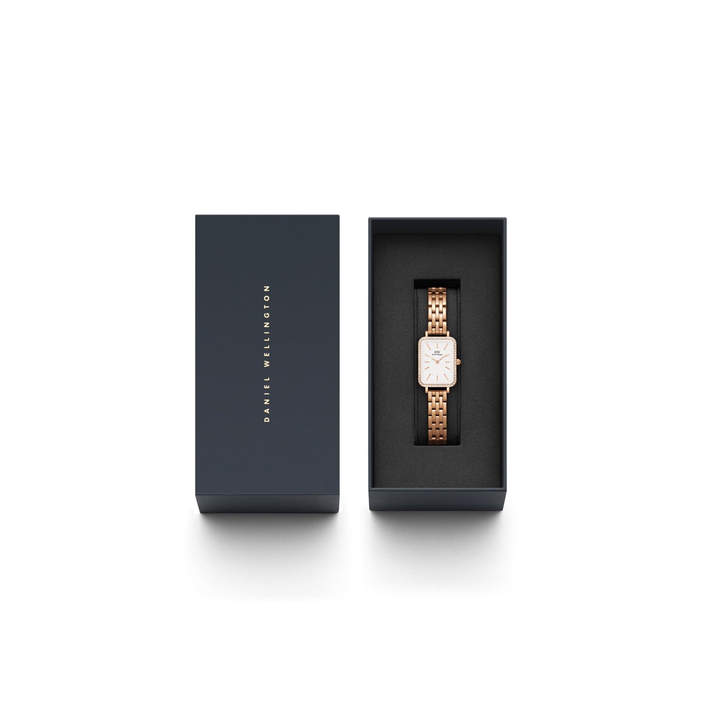 Daniel Wellington Women Analogue White Square Dial Watch- DW00100672K