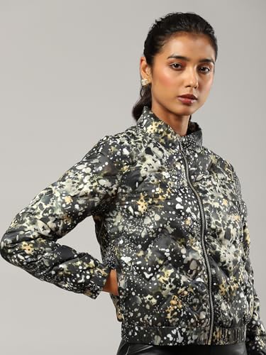 Label RITU KUMAR Black Printed Jacket