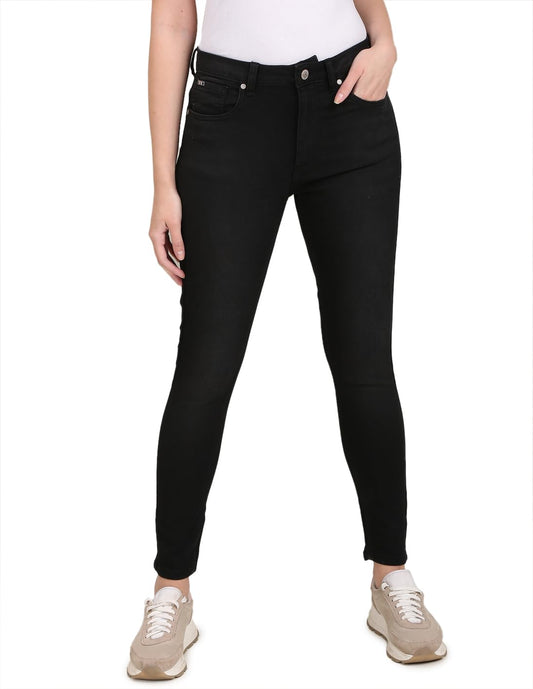 U.S. POLO ASSN. Women's Slim Jeans (Model_Black