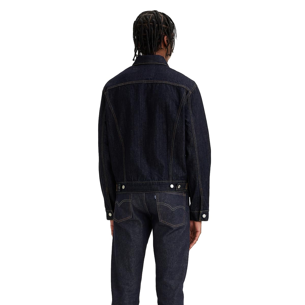 Levi's Men's Maxi Coat (A5883-0000_Navy