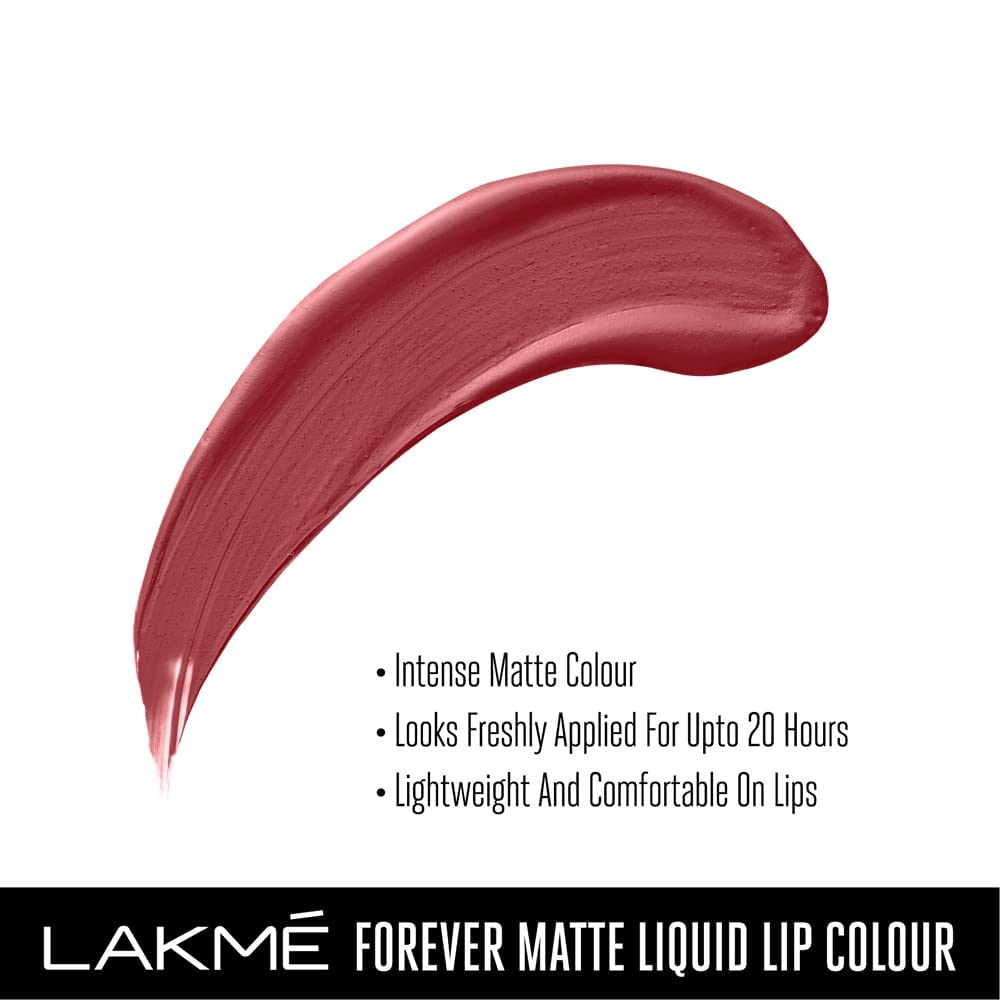 LAKMÉ Forever Matte Liquid Lip Color - 39 Mauve Petal