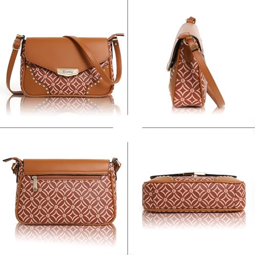 EXOTIC A Stylish and Durable Sling Bag for Modern Women (TAN)