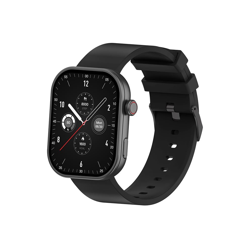 TIMEX iConnect Gen+ Smartwatch|2.01" TFT Display with 240x296 Pixel Resolution|Single Sync Bluetooth Calling|AI Voice Assist|100+ Sports Modes|200+ Watchfaces|Upto 7 Days Battery(Normal Usage)