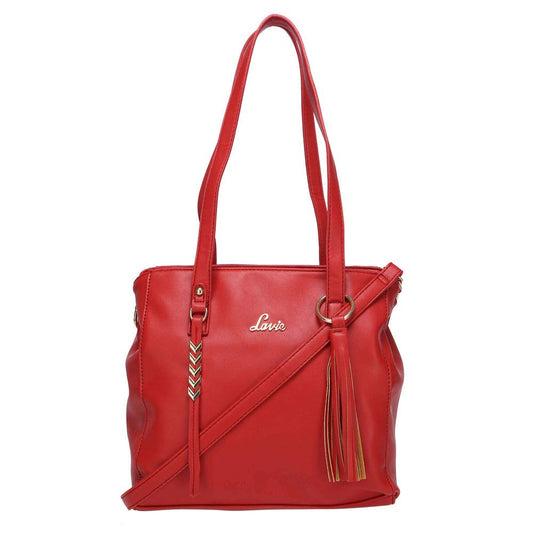 Lavie Women's Eichhorn Large Satchel Bag Red Ladies Purse Handbag