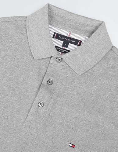 Tommy Hilfiger Men's Slim Fit T-Shirt (S24HMKT651_Grey M)