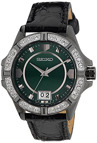 Seiko Lord Analog Green Dial Women's Watch