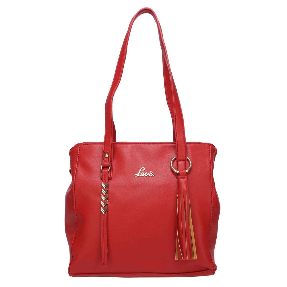 Lavie Women's Eichhorn Large Satchel Bag Red Ladies Purse Handbag