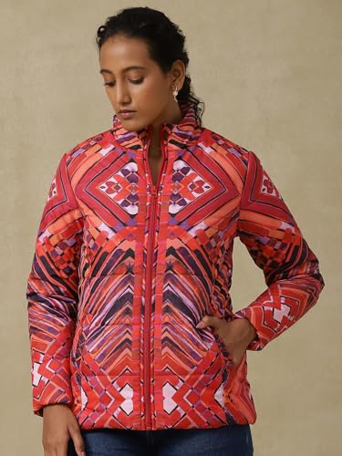 Aarke Ritu Kumar Pink Quilted Jacket