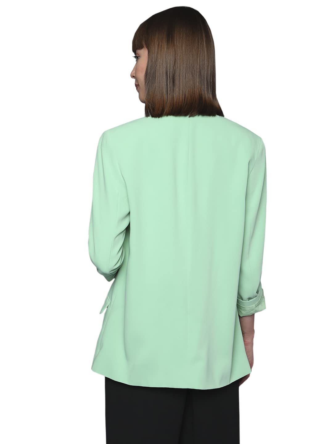 Vero Moda Women's Regular Blazer (Light Grass Green)