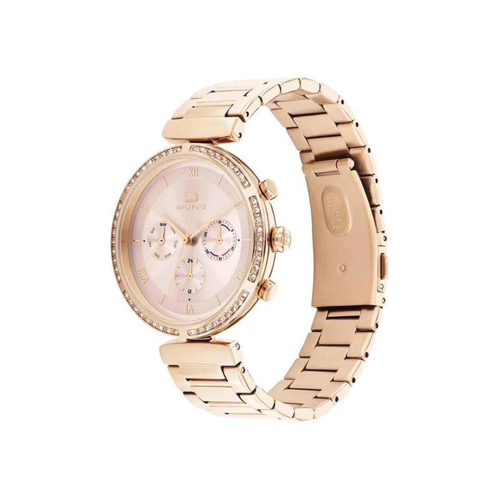 Tommy Hilfiger Luna Analog Beige Dial Women's Watch