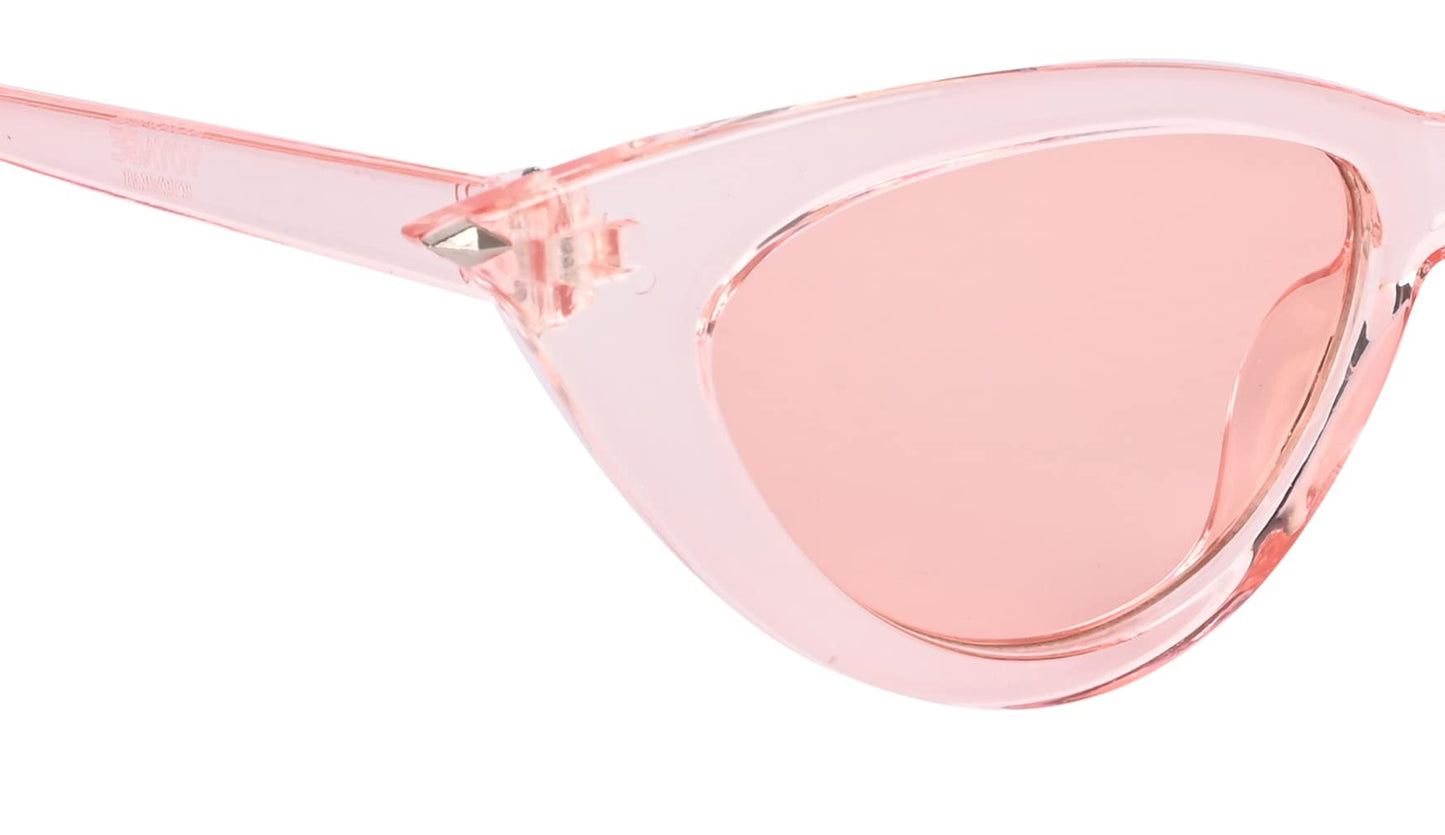 Voyage UV Protected Cateye Women Sunglasses - (Pink Lens | Pink Frame - 97073MG3653)
