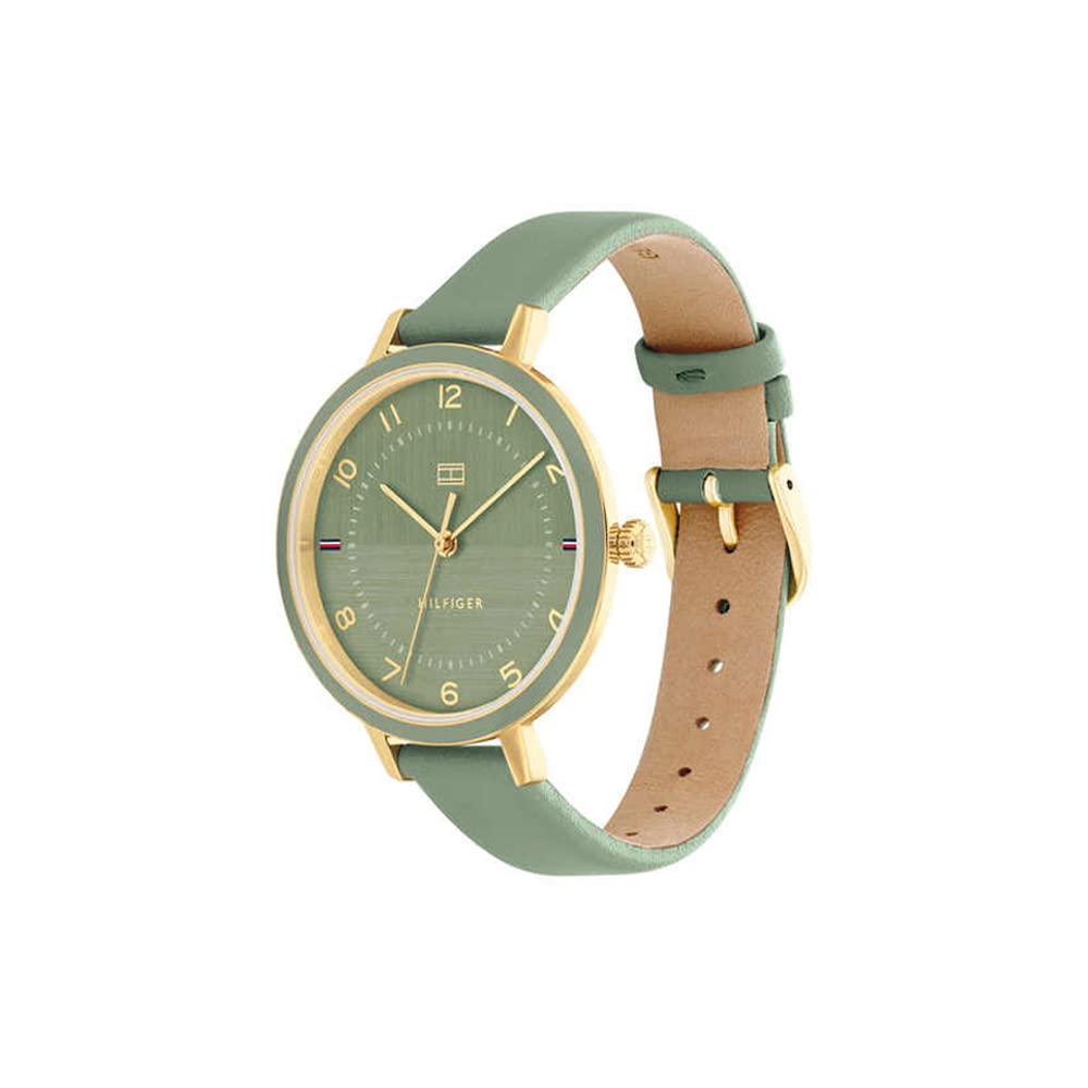 Tommy Hilfiger Analog Green Dial Women's Watch