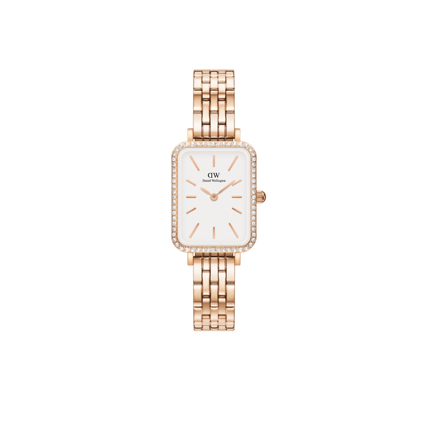 Daniel Wellington Women Analogue White Square Dial Watch- DW00100672K