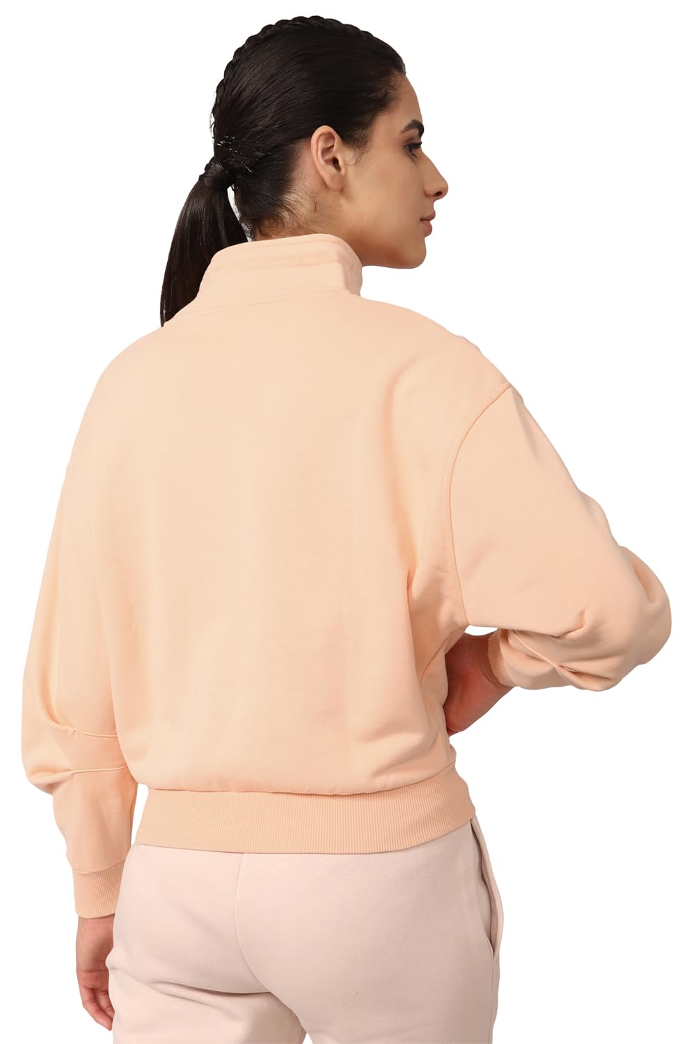 Reebok Womens CL WDE Cotton FT Coverup Peach