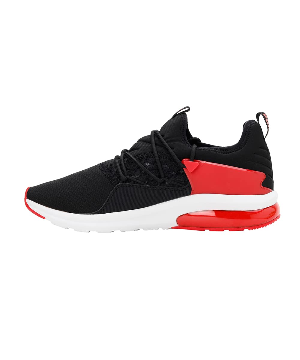 Puma Unisex-Adult Electron 2.0 Sport Black-for All Time Red-White Sneaker