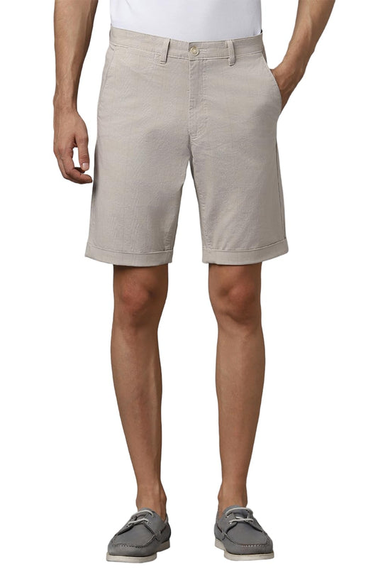 Allen Solly Men's Chino Shorts (Grey)