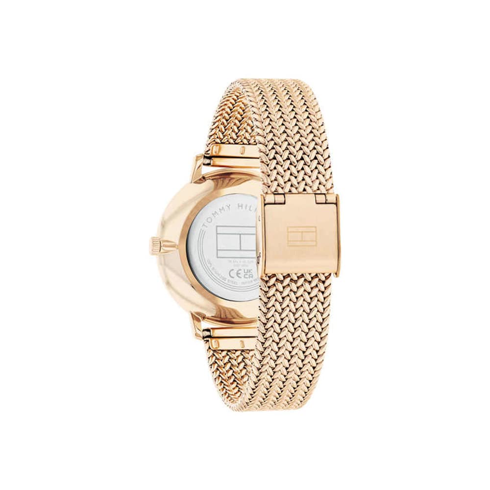 Tommy Hilfiger Analog Gold Dial Women's Watch