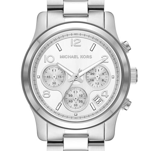 Michael Kors Runway Analog Silver Dial Women's Watch-MK7325