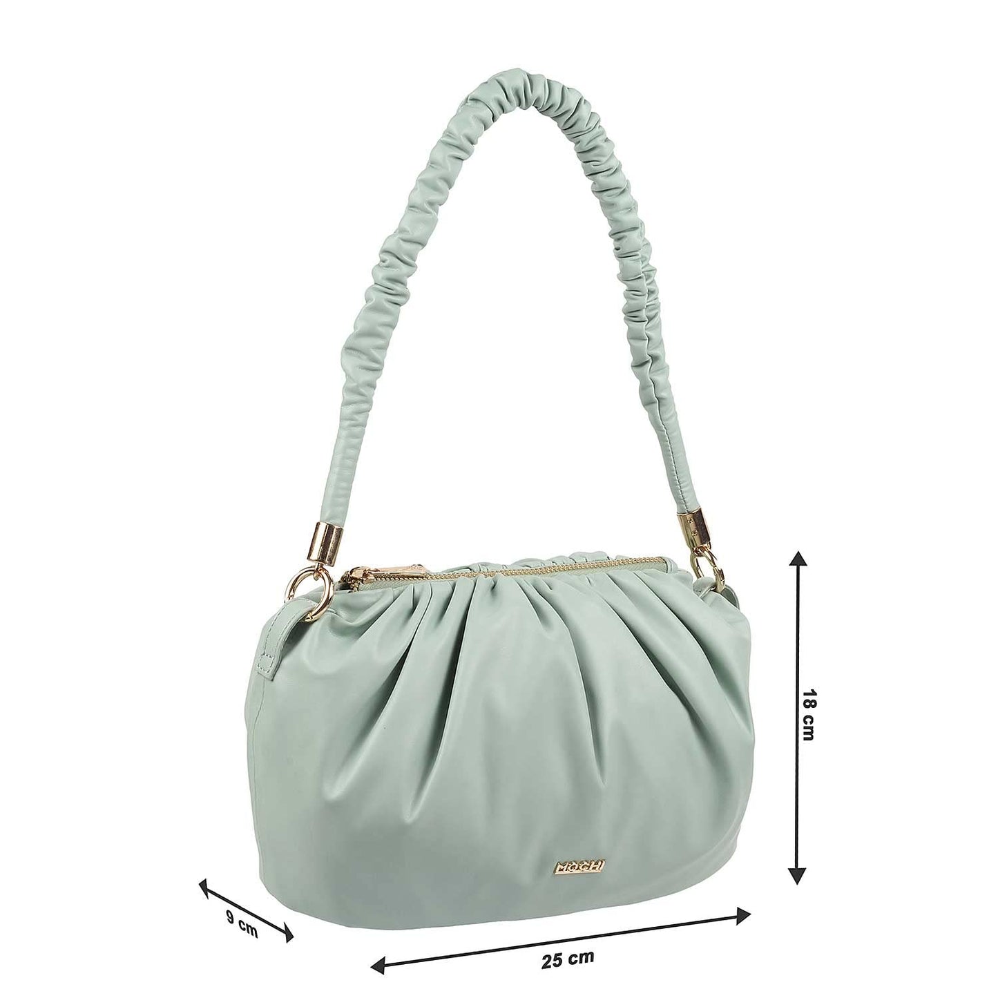 Mochi Women Shoulder Bag | Ladies Purse Handbag (Light Green)