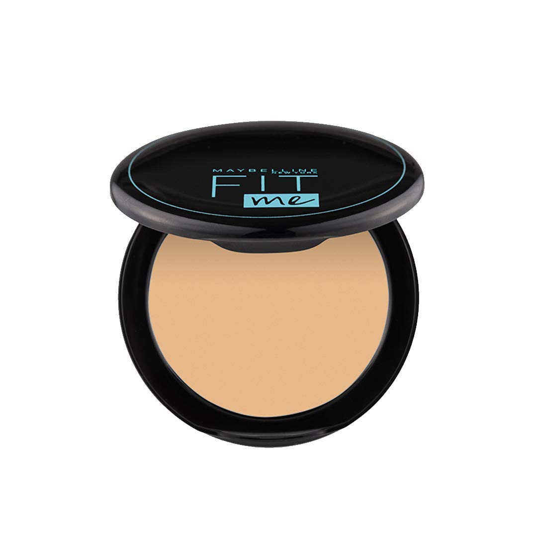 Maybelline New York Oil Control Powder, With SPF to Protect Skin from Sun, Absorbs Oil, Fit Me, 128 Warm Nude, 6g