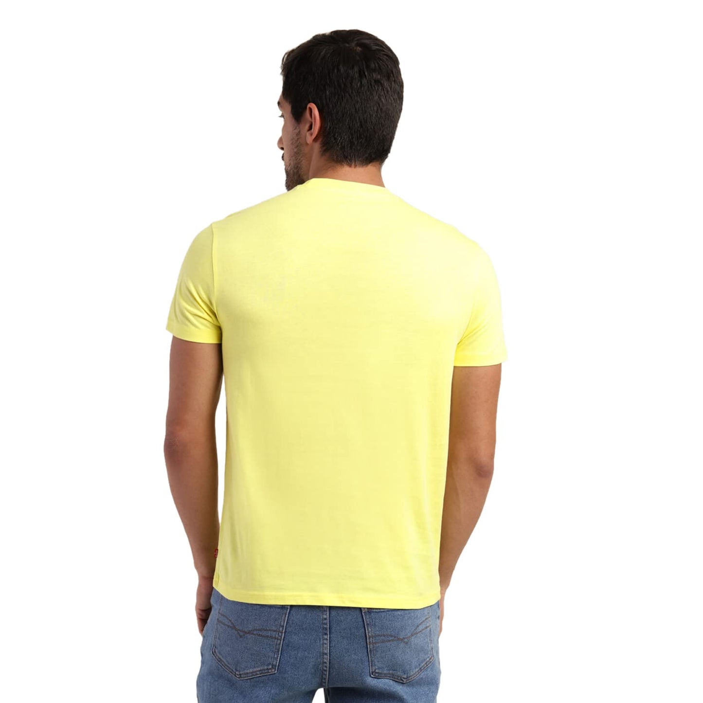 Levi's Men's Graphic Regular Fit T-Shirt (16960-0928_Lime Light Yellow XL)