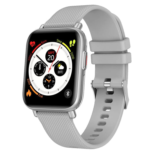 French Connection (Color: Grey Ice with Large Display, SPO2 Monitor, Call & Notification Alert, Sport Modes, Metal Body, Multiple Watch Faces, FC Ace F7-C