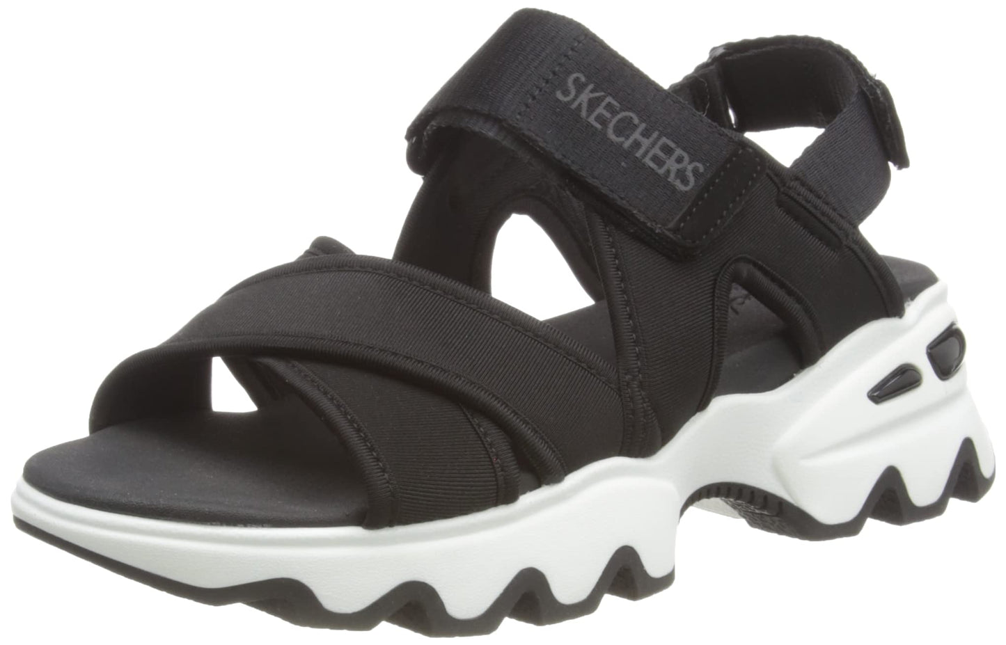 Skechers-BIG LUG-Women's Fashion Sandals-119710-BLK-BLACK UK2
