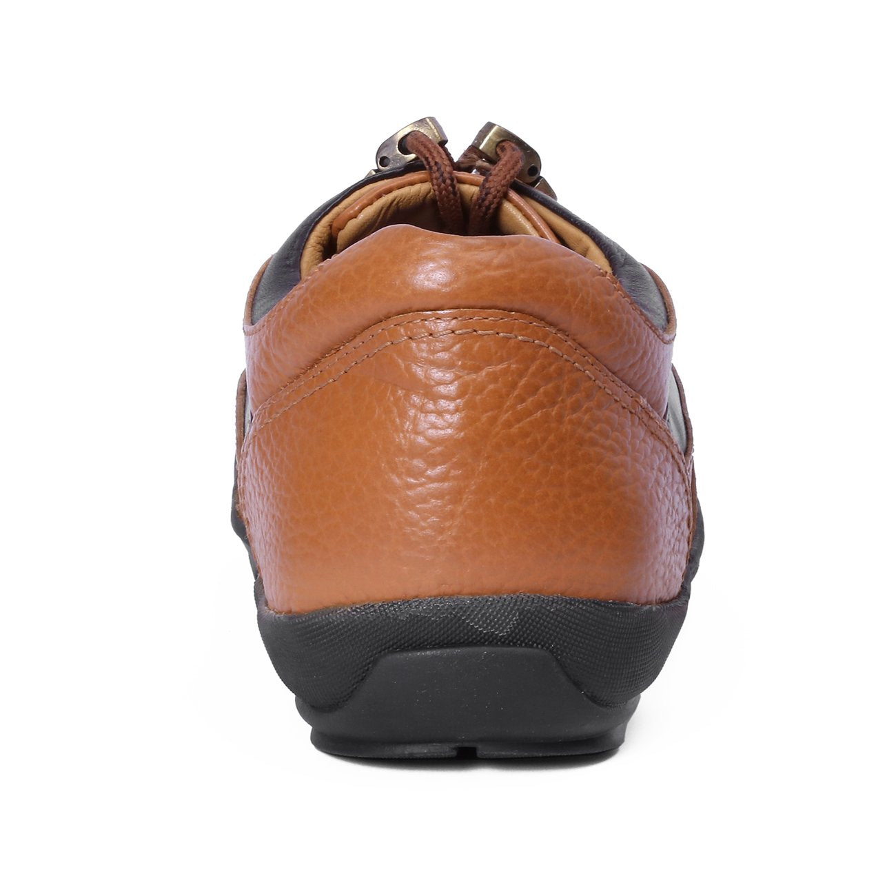 Red Chief Elephant Tan Leather Casual Oxford Shoes for Men