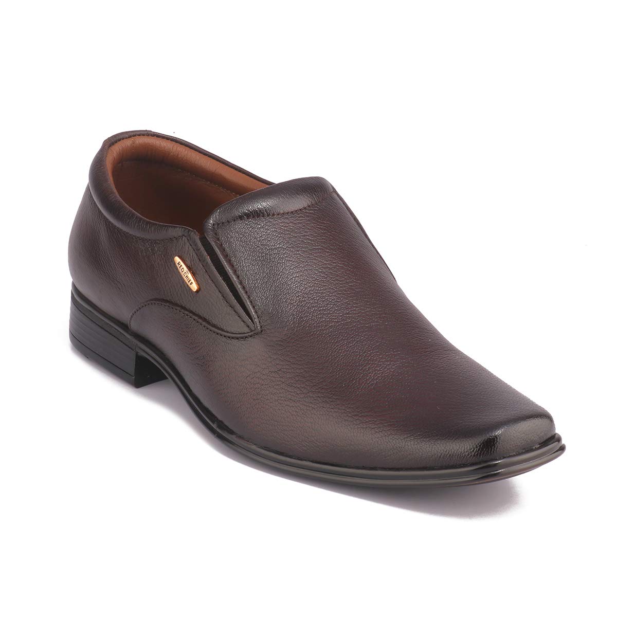 Red Chief Dark Brown Leather Formal Slip on Shoes for Men_Size 10_UK_RC1999 095