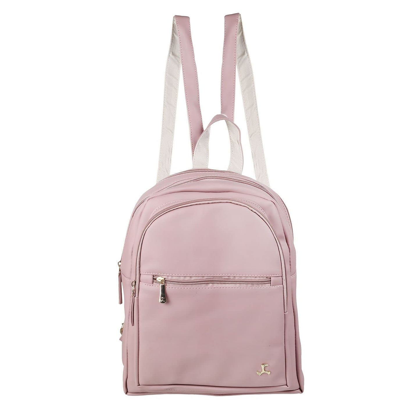 MOCHI Womens Synthetic Pink Backpack (One Size)