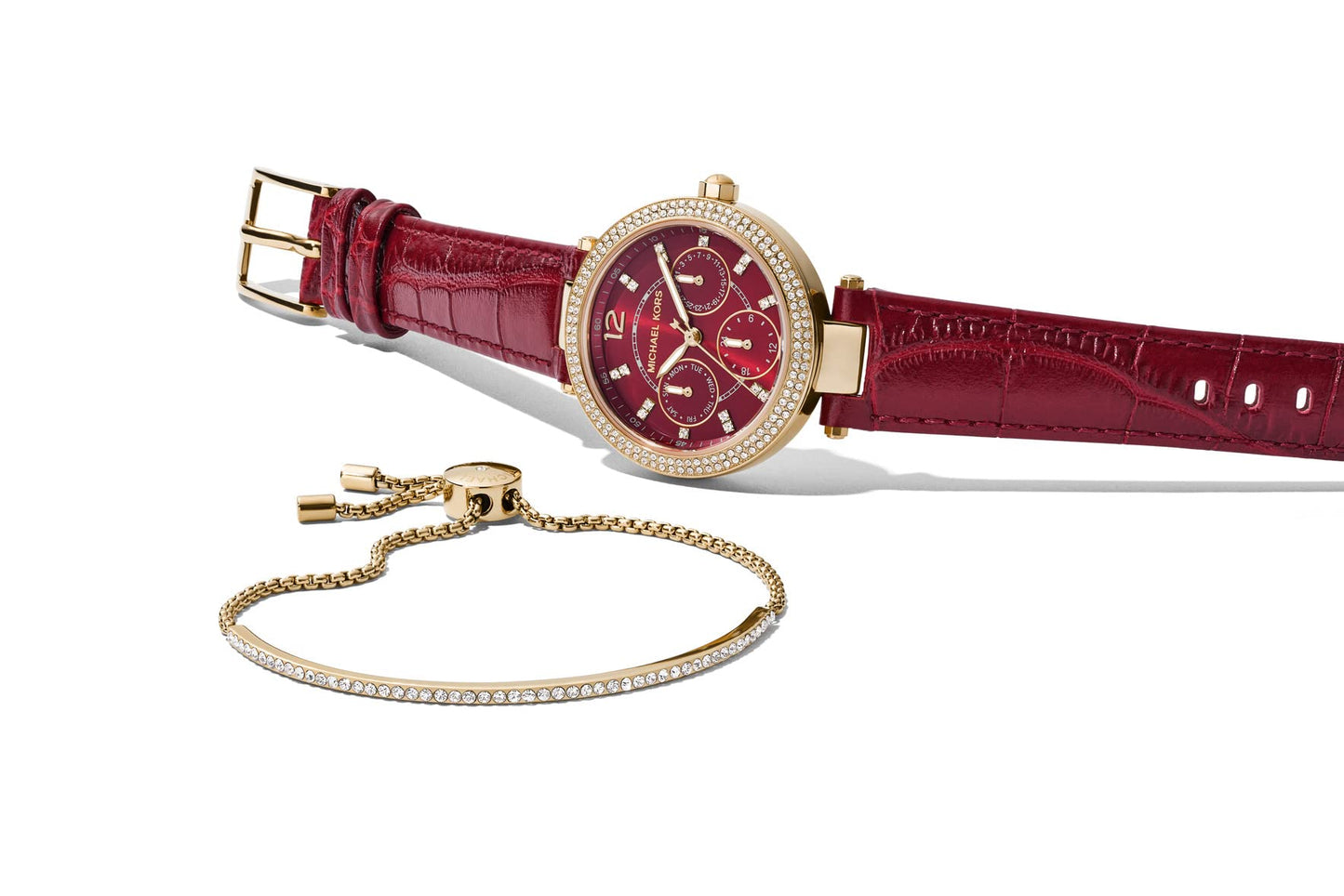 Michael Kors Analog Red Dial Women's Watch - MK6451