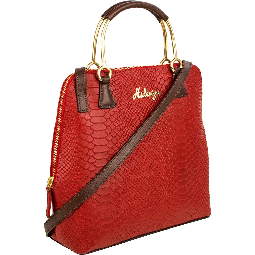 Hidesign Women's Satchel (Red)