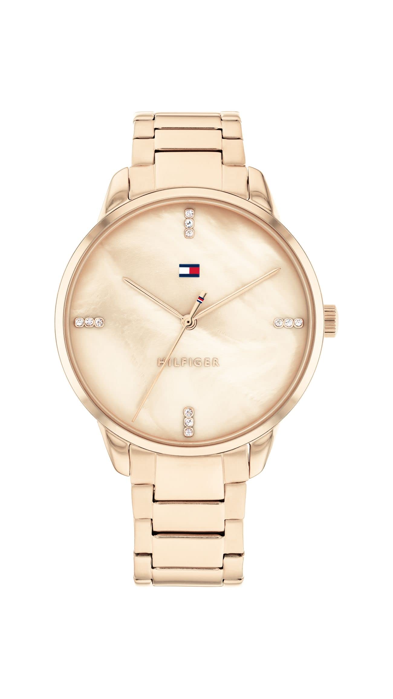 Tommy Hilfiger Women Gold Dial Analog Watch Analog Gold Dial Women's Watch