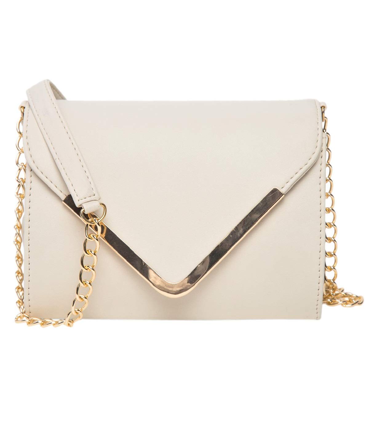 ADISA Women's Sling Bag (Off White)