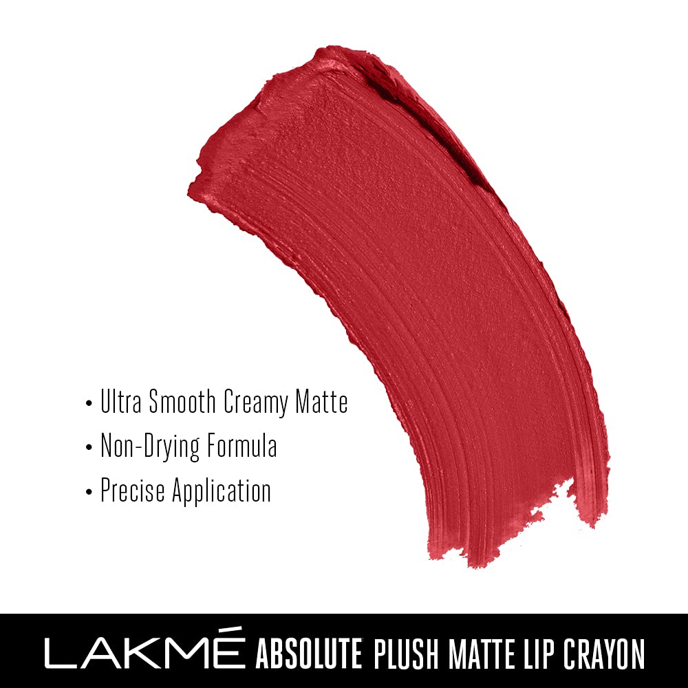 LAKMÉ Lip Crayon Fierce Red (Matte)