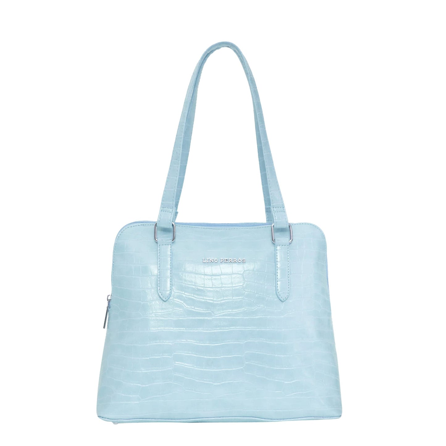 Lino Perros Womens Soft Blue Shoulder Bag